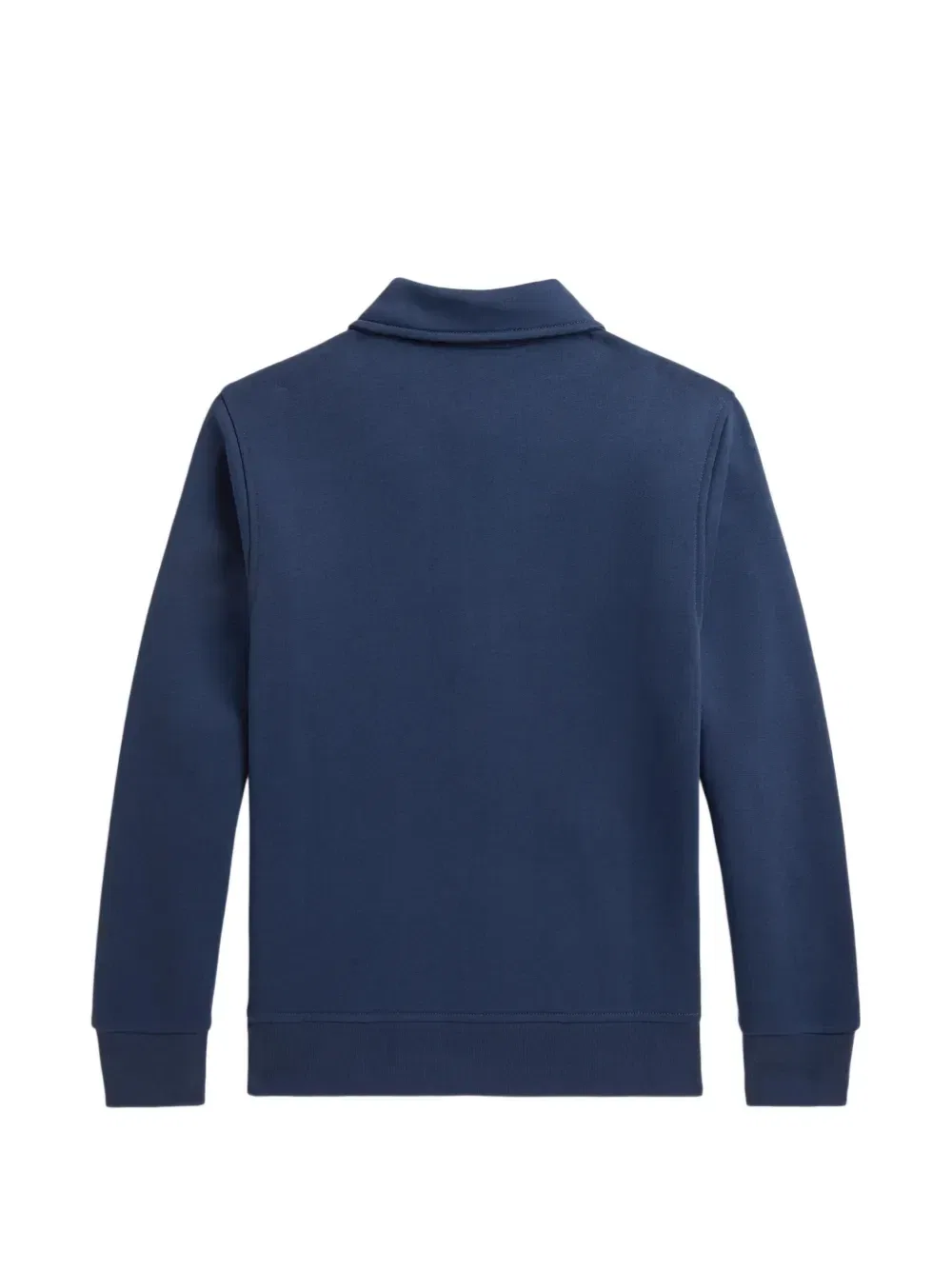 Свитер на молнии с графичным принтом POLO RALPH LAUREN KIDS, синий — фото 3