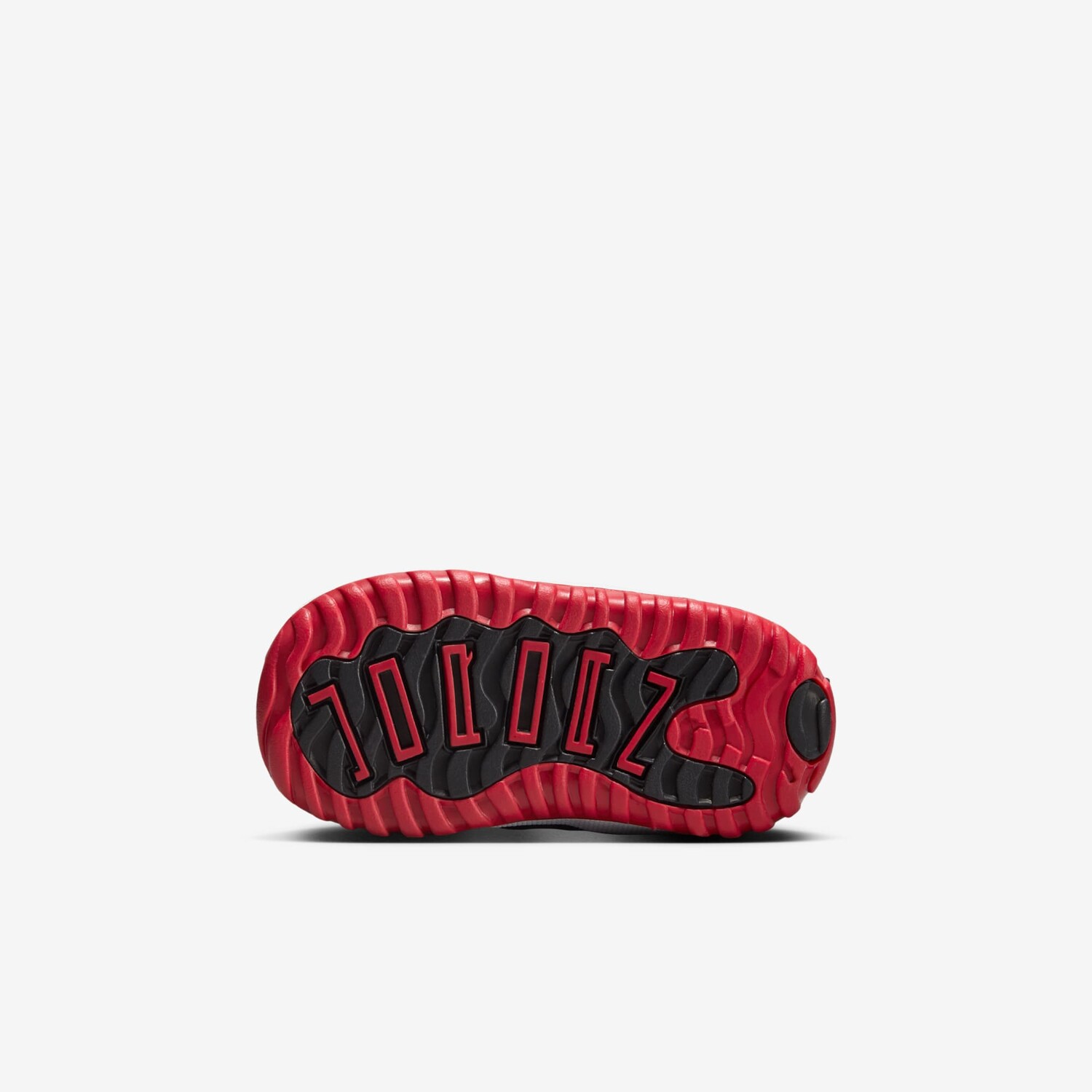 Кроссовки для маленьких детей Air Jordan 11 PS Retro TD 'Bred Velvet', черный/красный — фото 4
