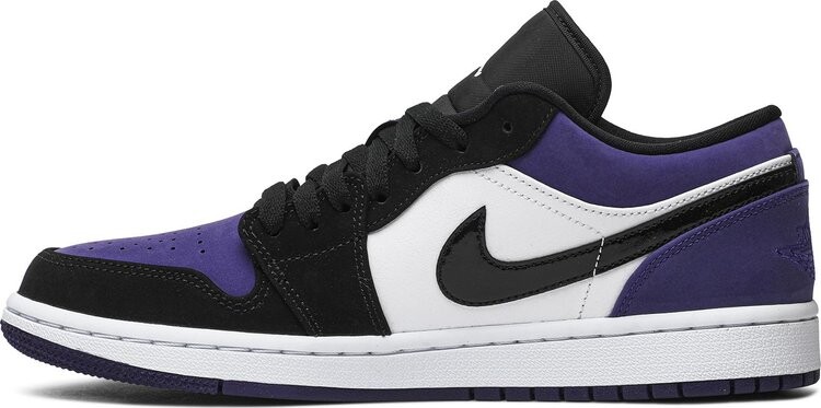 Кроссовки Air Jordan 1 Low Court Purple, фиолетовый — фото 3