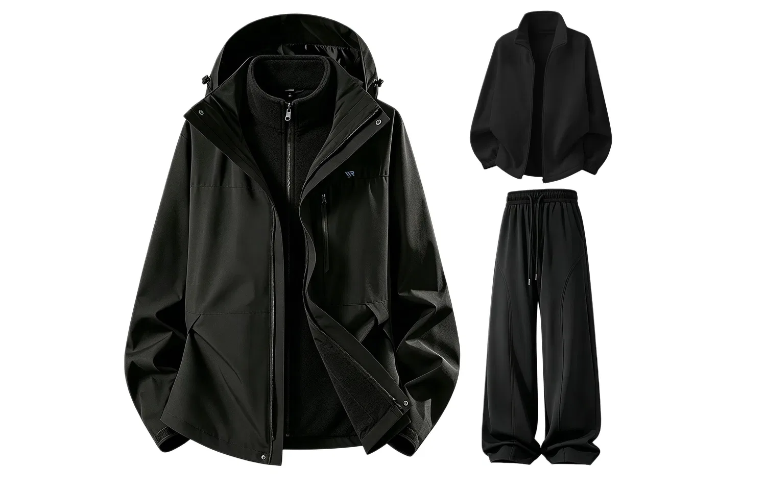 Детский комплект куртка и брюки с капюшоном, 3 предмета, Windbreaker Jacket & Pants Sets, WARRIOR