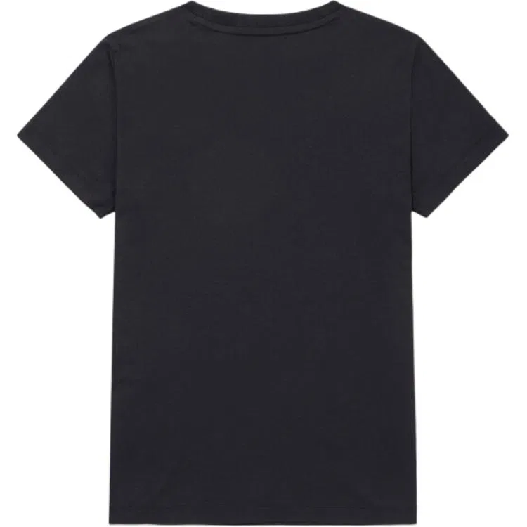 Детская футболка унисекс с круглым вырезом DESCENTE, Black/BLKO — фото 3