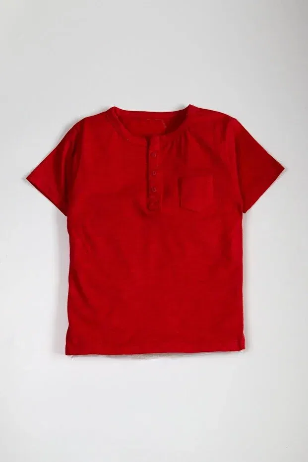 Детская футболка для новорожденных с коротким рукавом The Red Kids, Red