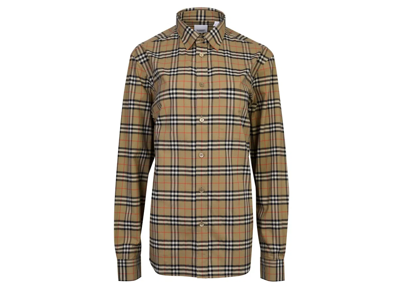 Мужская рубашка с принтом Burberry Shirt, Brown