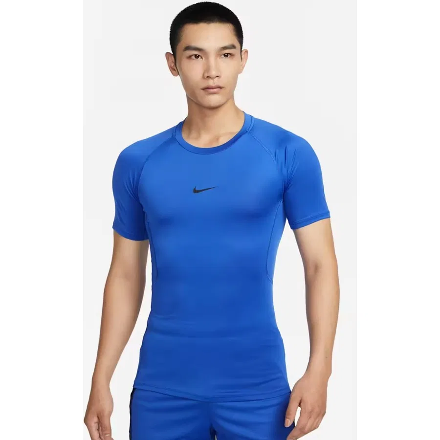 Спортивная футболка с длинным рукавом Nike Pro Dri-FIT, Синий