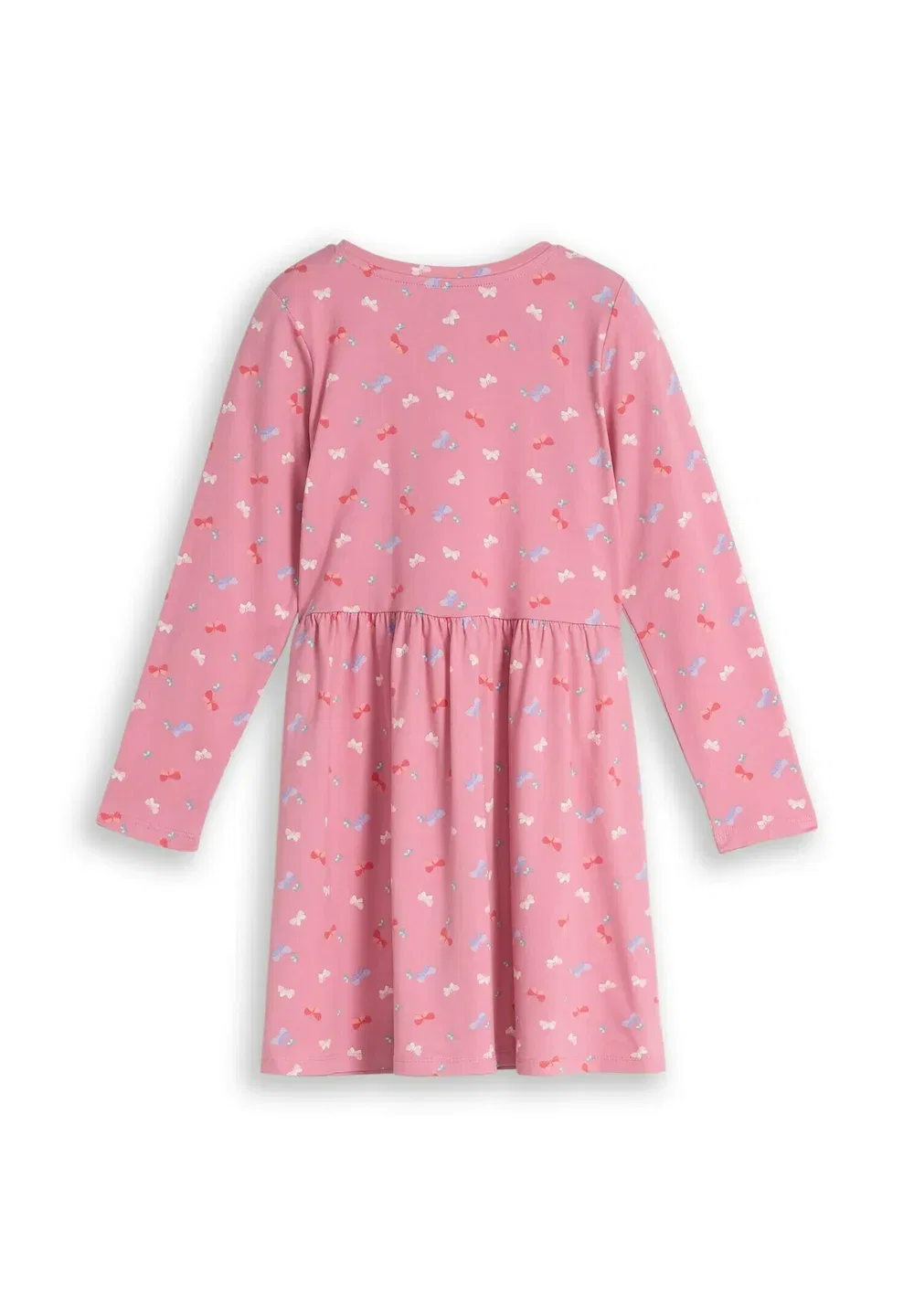 Kleider & jumpsuits mini-kleid mit muster - трикотажное платье Tom Tailor, Pink Mini Design — фото 2