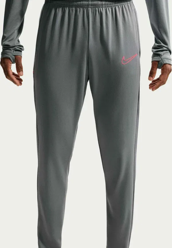 Брюки джоггеры Nike Academy Nike Performance, Smoke Grey, White Hot Punch, Hot Punch, белый/серый — фото 3
