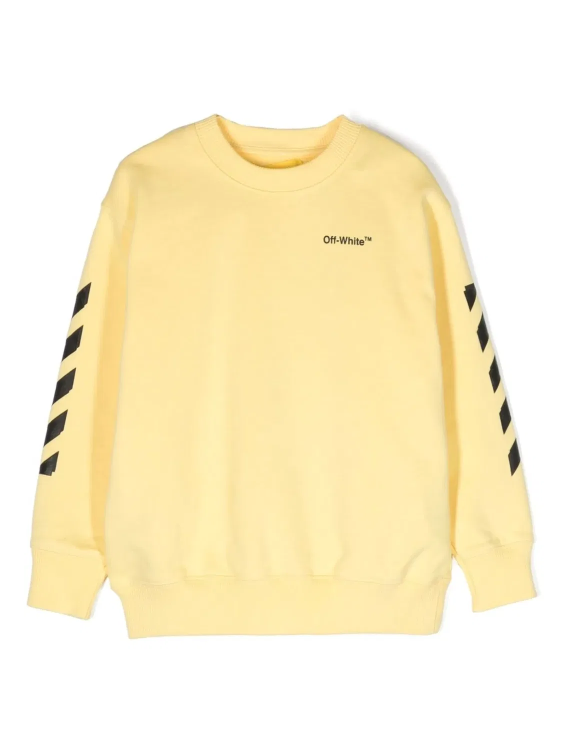 OFF-WHITE Детский свитшот желтый