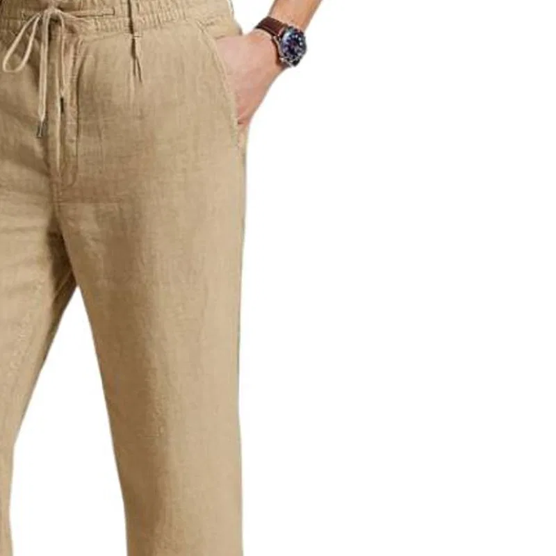 Мужские брюки с зауженным кроем Polo Ralph Lauren, Khaki — фото 3