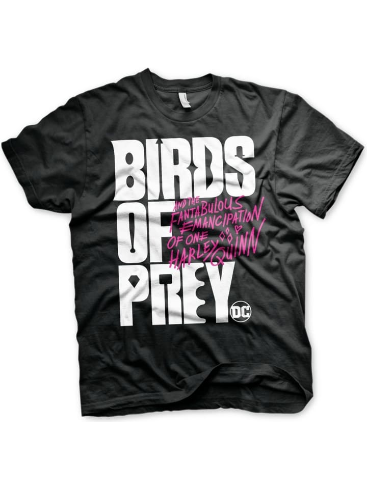 

DC Birds Of Prey Черная футболка, Черный, DC Birds Of Prey Черная футболка