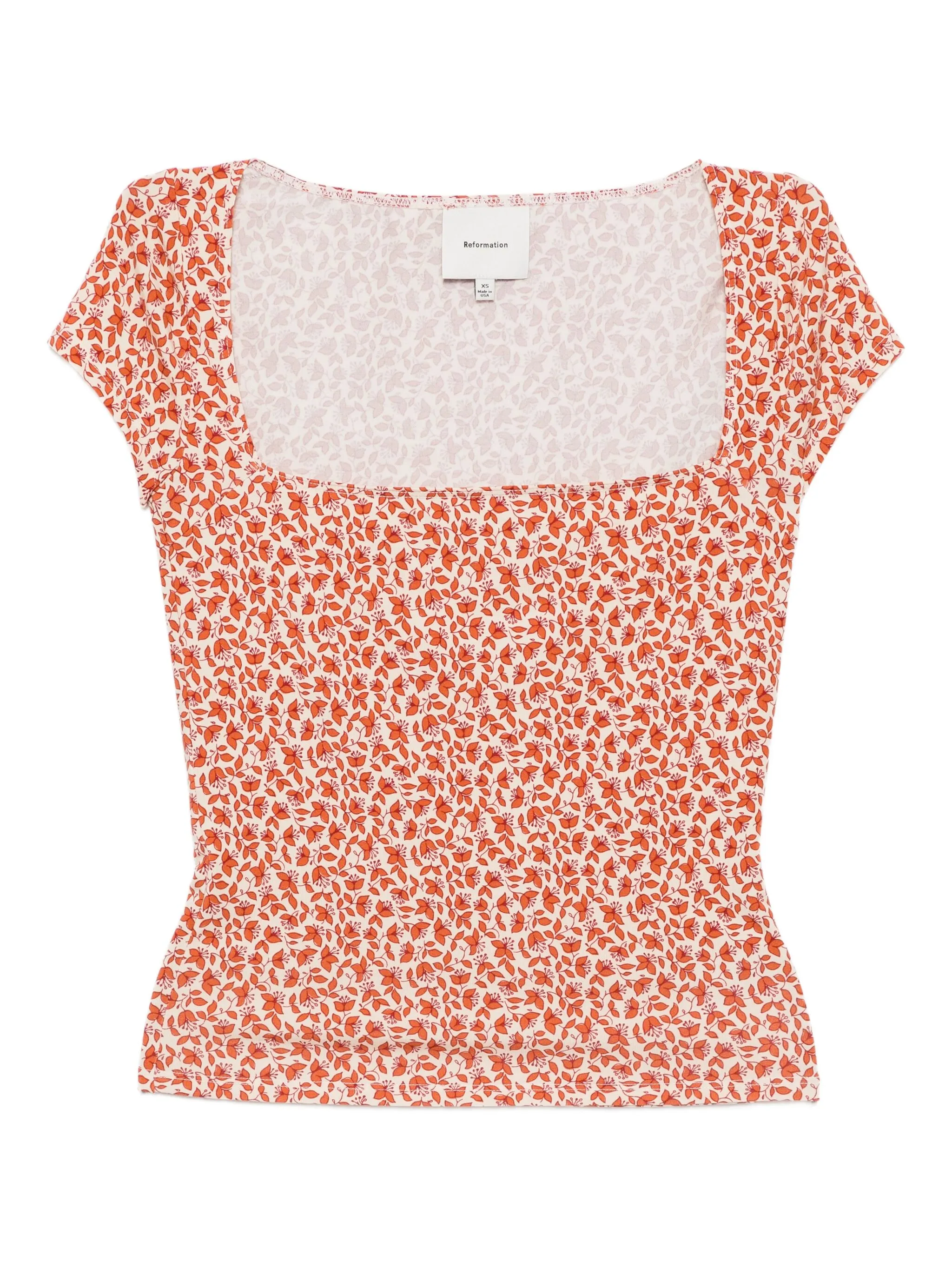 

Топ Bardot Reformation, оранжевый