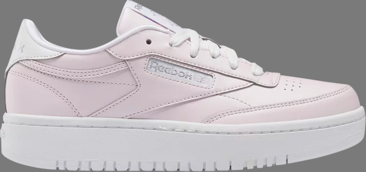 Кроссовки club c 85 big kid 'porcelain pink silver' Reebok, розовый - фото