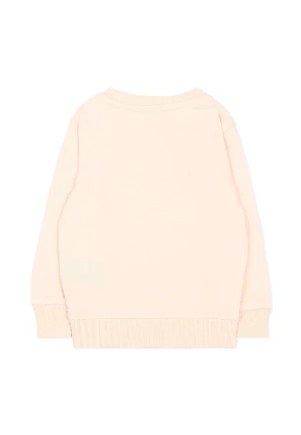 Толстовка с принтом Sweatshirt Tru Trussardi Junior, pink, розовый — фото 2