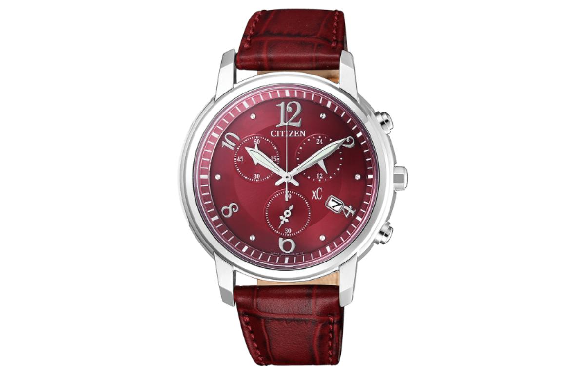 

CITIZEN Часы Women's Ecology Drive Collection Watch, Red Watch Dial