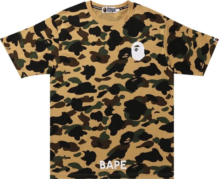 

Футболка BAPE 1st Camo By A Bathing Ape Tee 'Yellow', желтый