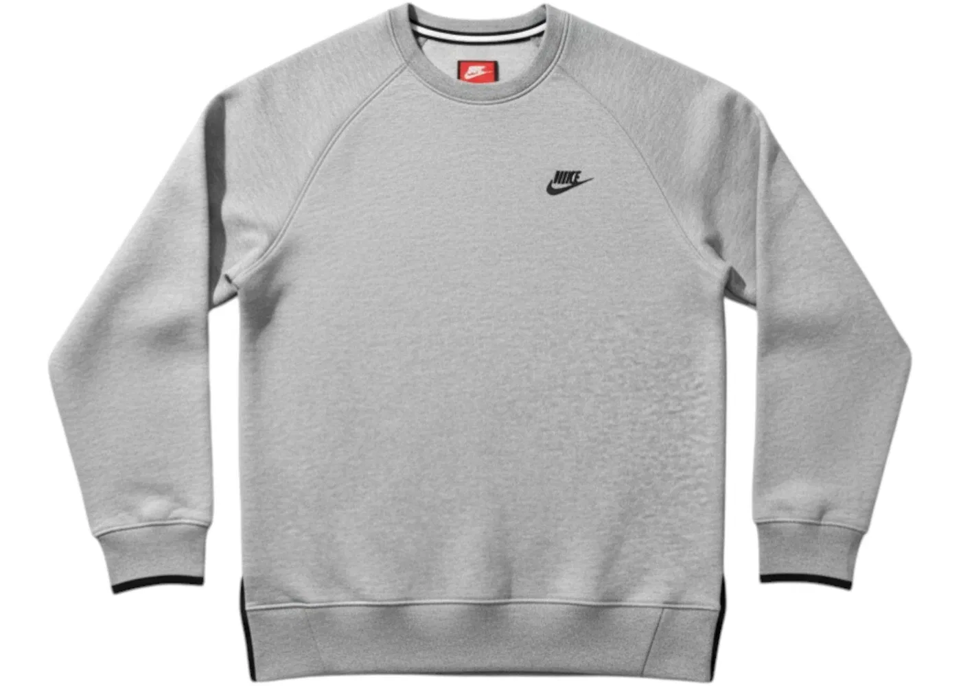 Мужская худи Nike Sportswear Tech Fleece Crew (SS26), Dark Grey Heather