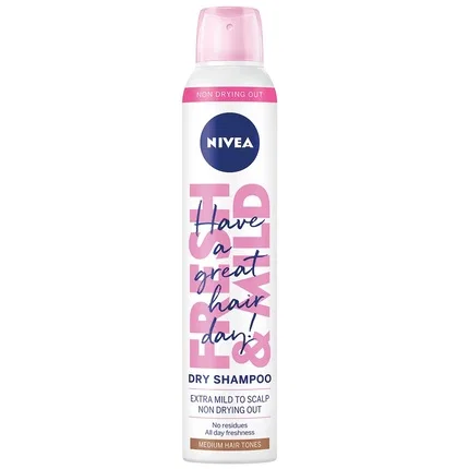 Шампунь сухой для освежения волос Nivea Fresh Revive, 200 мл