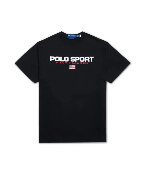 Футболка поло классическая, Polo Ralph Lauren, черный