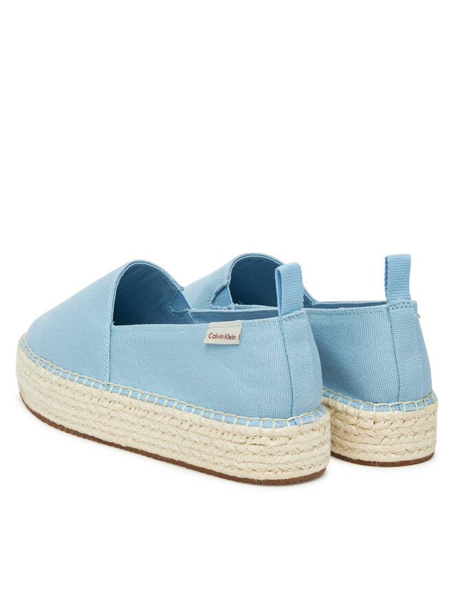 Эспадрильи Platform Espadrille Ml Cs YW0YW01871 Calvin Klein Jeans, голубой — фото 3