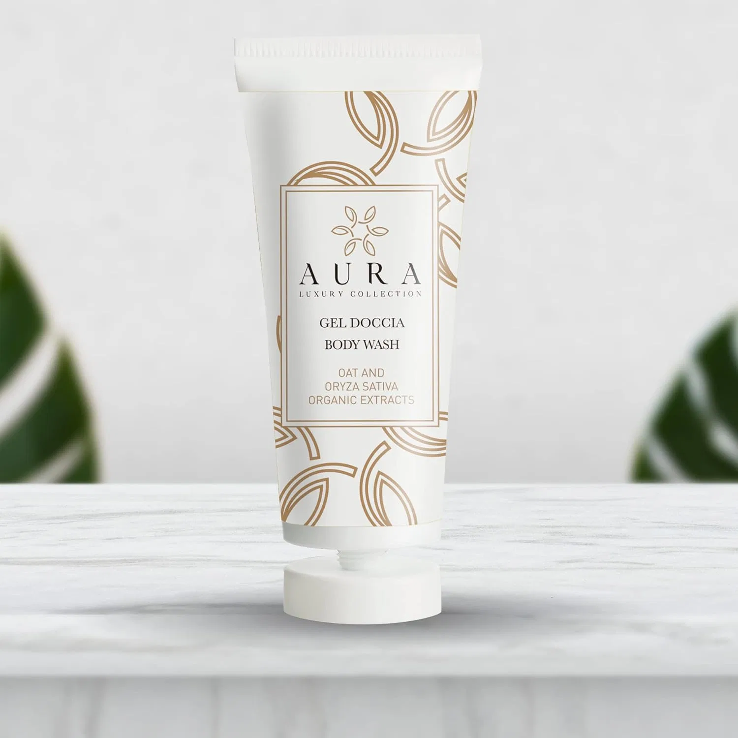 Набор геля для душа и шампуня AURA LUXURY COLLECTION, 100+100 туб по 30 мл — фото 2