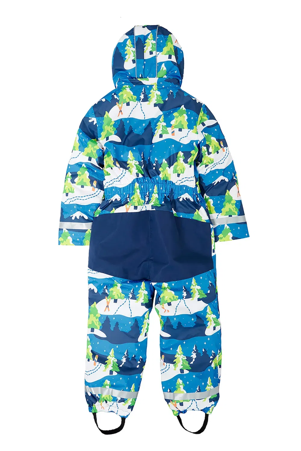 Детский комбинезон Any Weather All in One Frugi, Blue — фото 2
