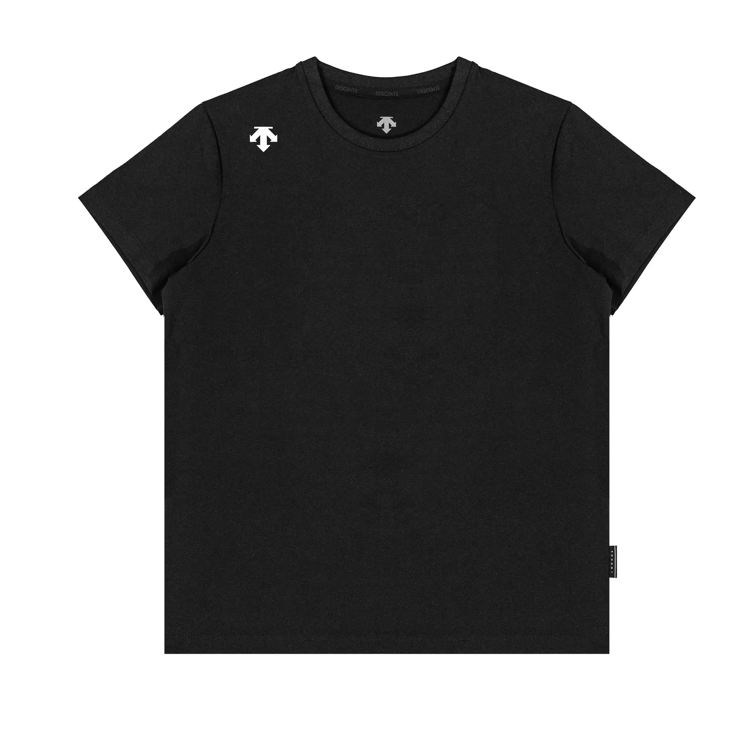 Детская футболка с круглым вырезом Black/BLKO DESCENTE, Black/BLKO — фото 3
