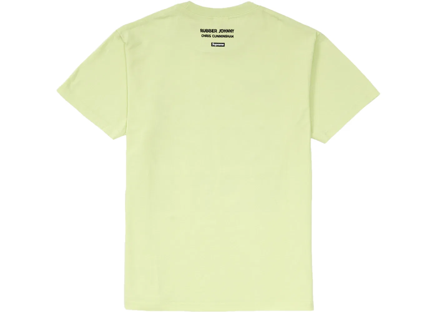 Мужская футболка с принтом Supreme Chris Cunningham Rubber Johnny Tee, Pale Mint — фото 2