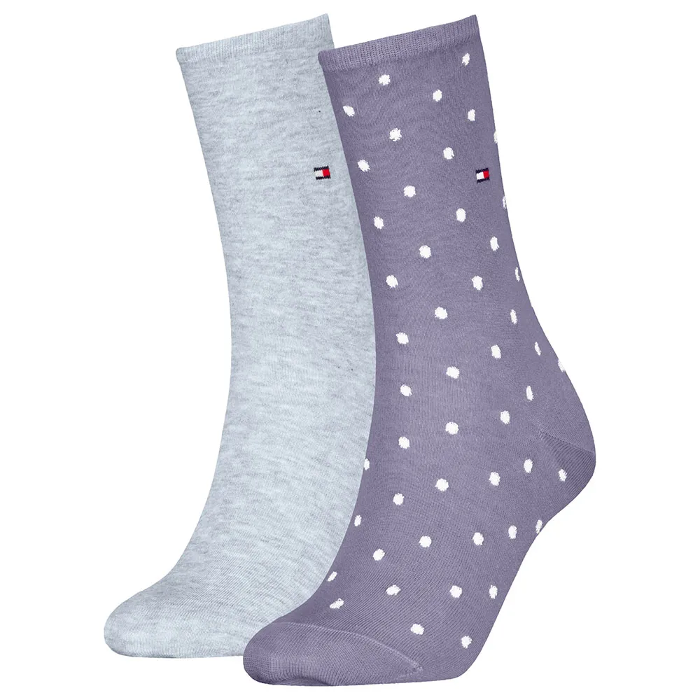 

Носки 2 шт Tommy Hilfiger Dot Classic, фиолетовый