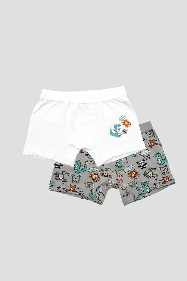 Детские боксеры для мальчиков с принтом Defne Baby, Multicolor