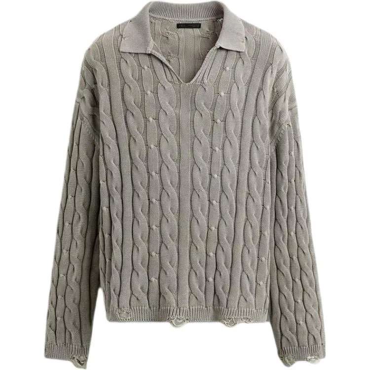Мужское поло Pearl Gray ZARA