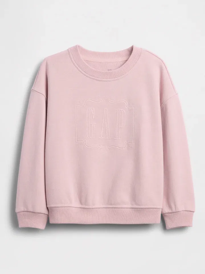 Свитшот розовый Gap, розовый