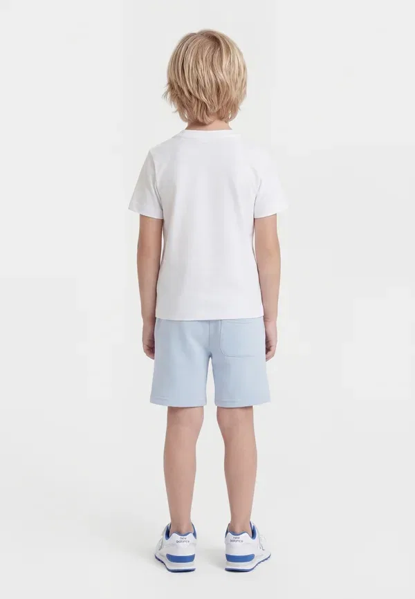 Комплект из футболки и шорт с принтом Greatest Hits Graphic Set New Balance Bright White, белый — фото 2
