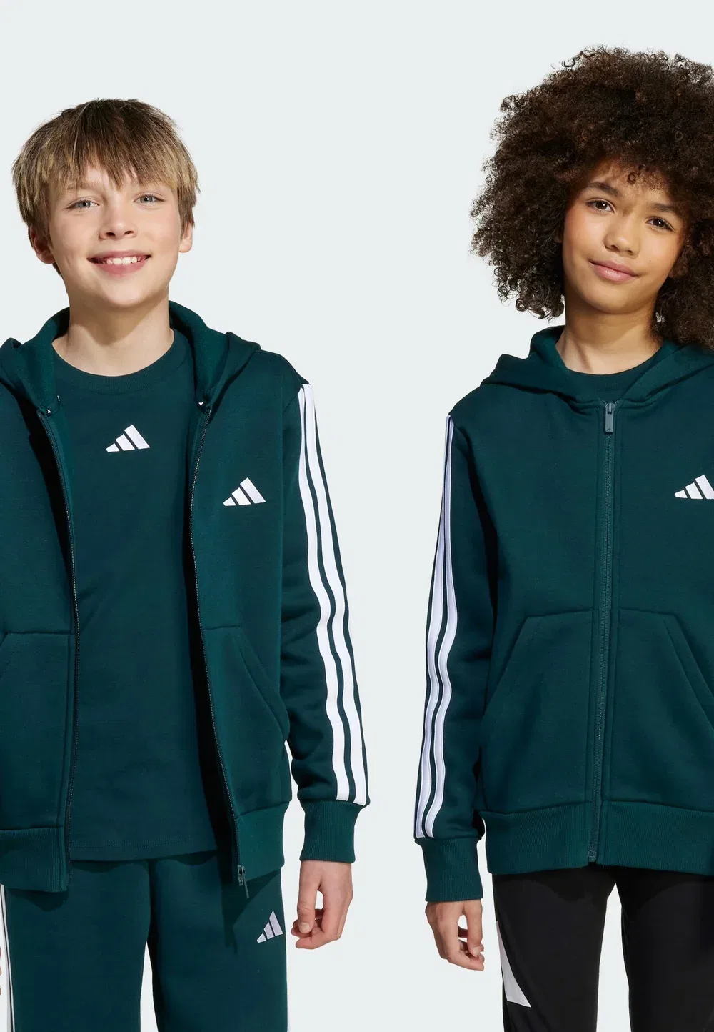 Толстовка на молнии Adidas Sportswear, Aurora Ivy White