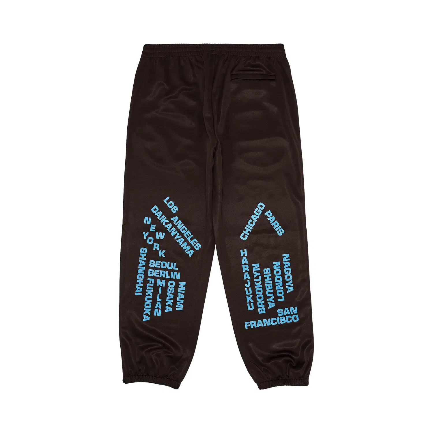 Спортивные брюки Supreme Worldwide Tricot Track Pant, коричневый — фото 2