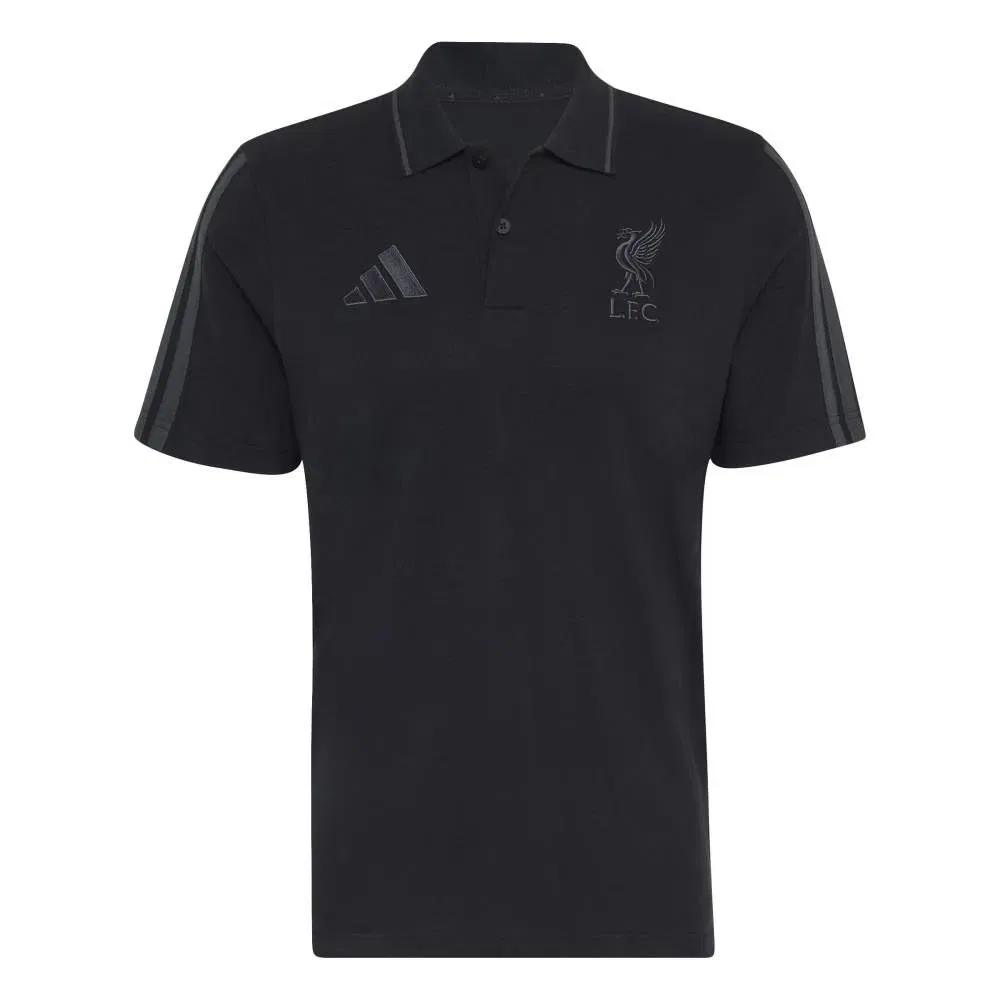 Мужское поло с коротким рукавом Liverpool FC DNA Adidas, Black — фото 3
