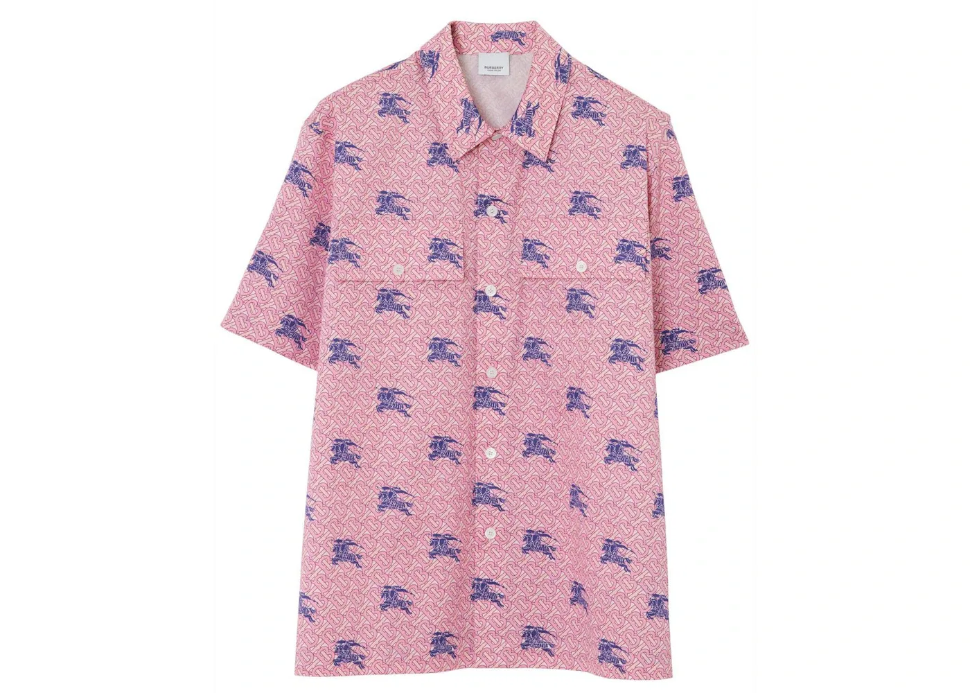 Мужская рубашка с монограммой TB Burberry, Pink