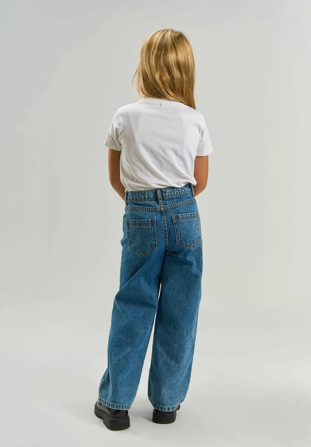 Джинсы Tnlissabon широкого кроя - джинсы прямого кроя The New, Medium Blue Denim — фото 2