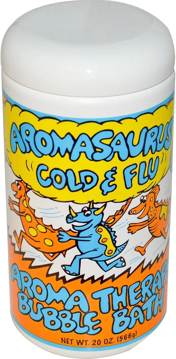 Соль для ванны Aromasaurus Rex от простуды и гриппа для детей, 566 г Abra