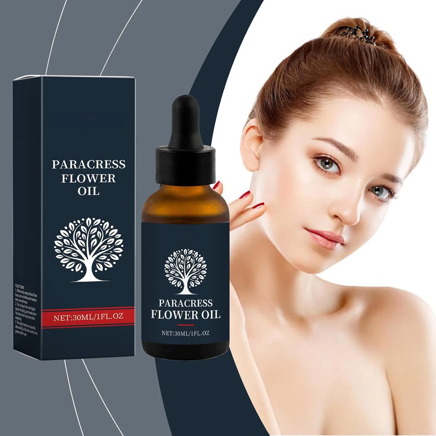 Масло для лица с экстрактом паракресса, Anti-Ageing, 30 мл Generic — фото 3