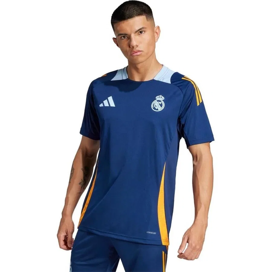 Футболка с коротким рукавом Real Madrid adidas, Темно-синий — фото 2