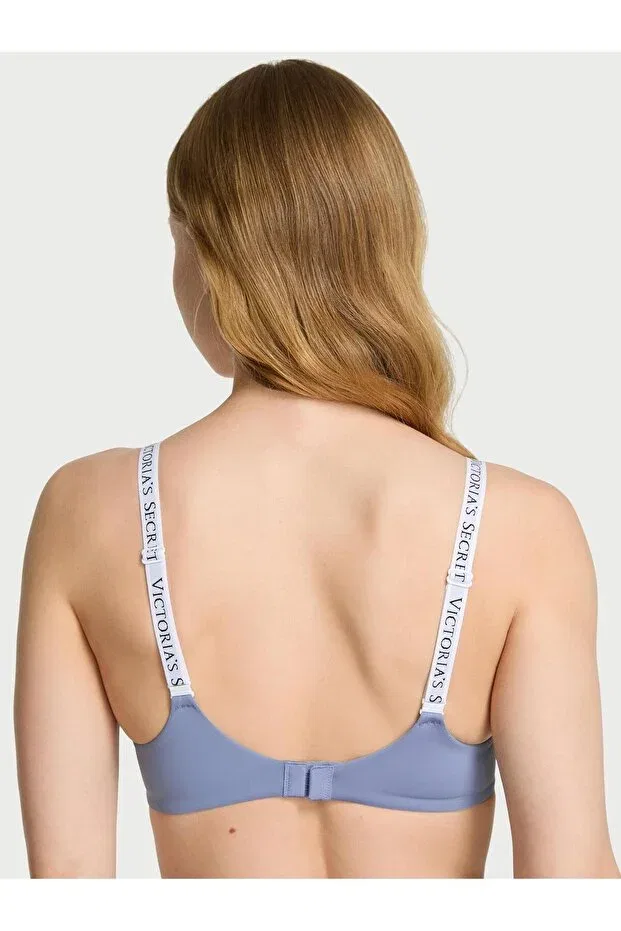 Женский бюстгальтер с легкой подкладкой без косточек Victoria'S Secret, Smoky Blue — фото 2
