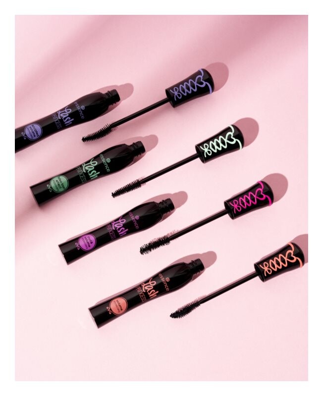 Тушь для бровей, придающая объем и подкручивающая ресницы Essence Lash PRINCESS, оттенок Black — фото 4