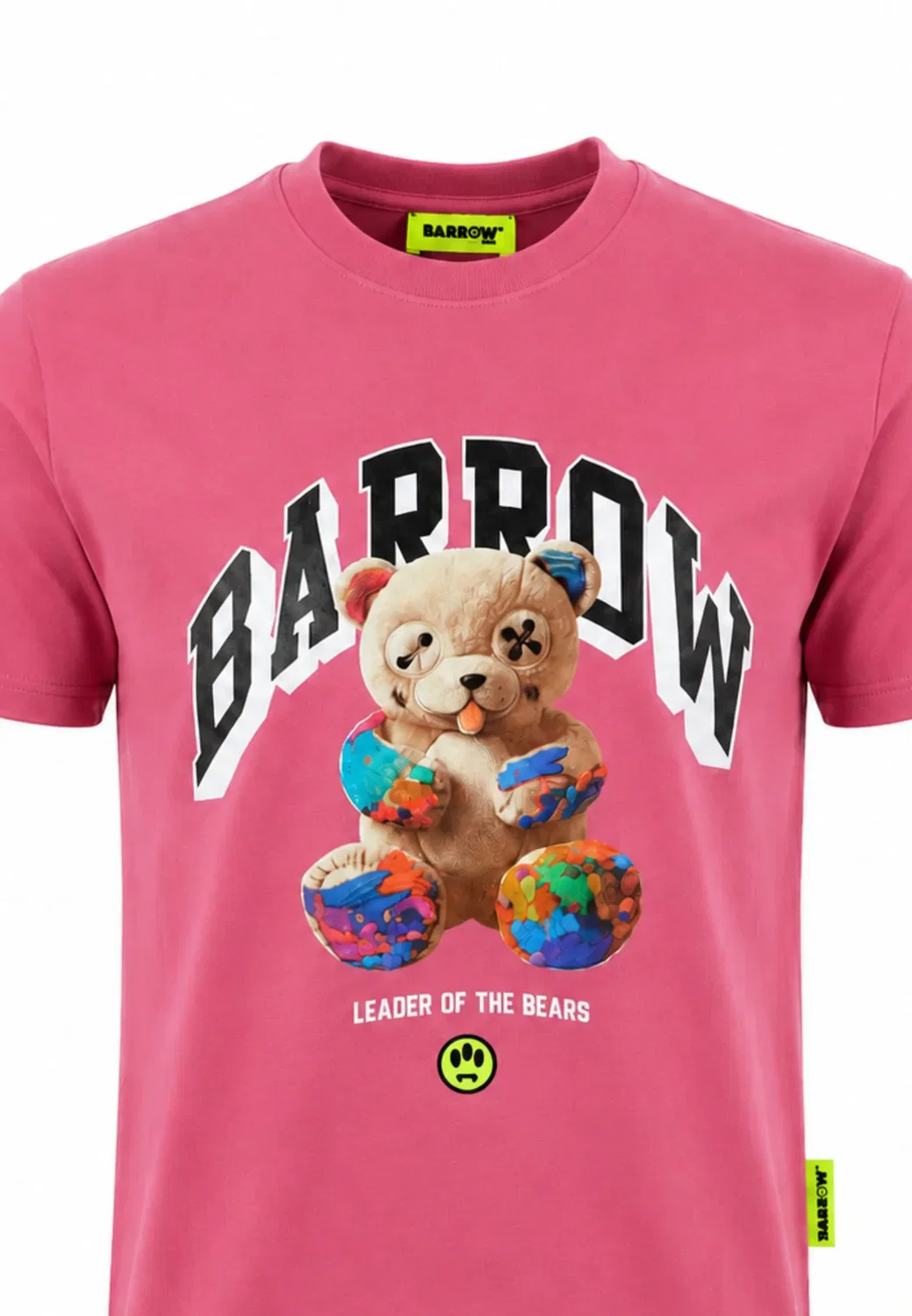 Футболка с принтом - print t-shirt Barrow, Pink — фото 3