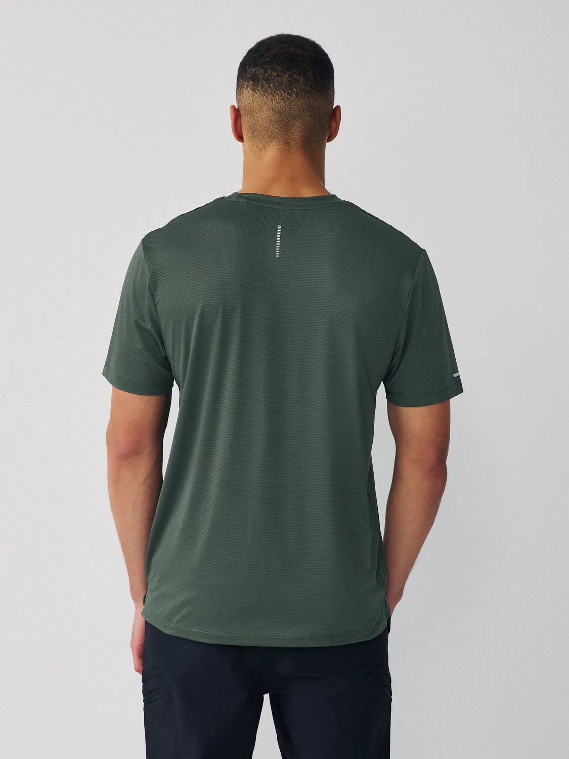 Футболка для тренировок Active Gym Textured Training Next, хаки зеленый — фото 4