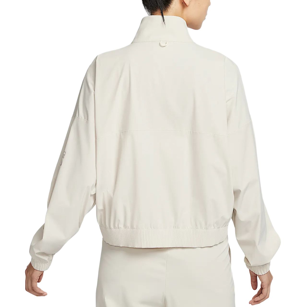 Nike Женская куртка Dri Fit светло-землистого коричневого и светло-железно-рудного серого цветов, Light Earth Brown/Light Iron Ore Gray — фото 4