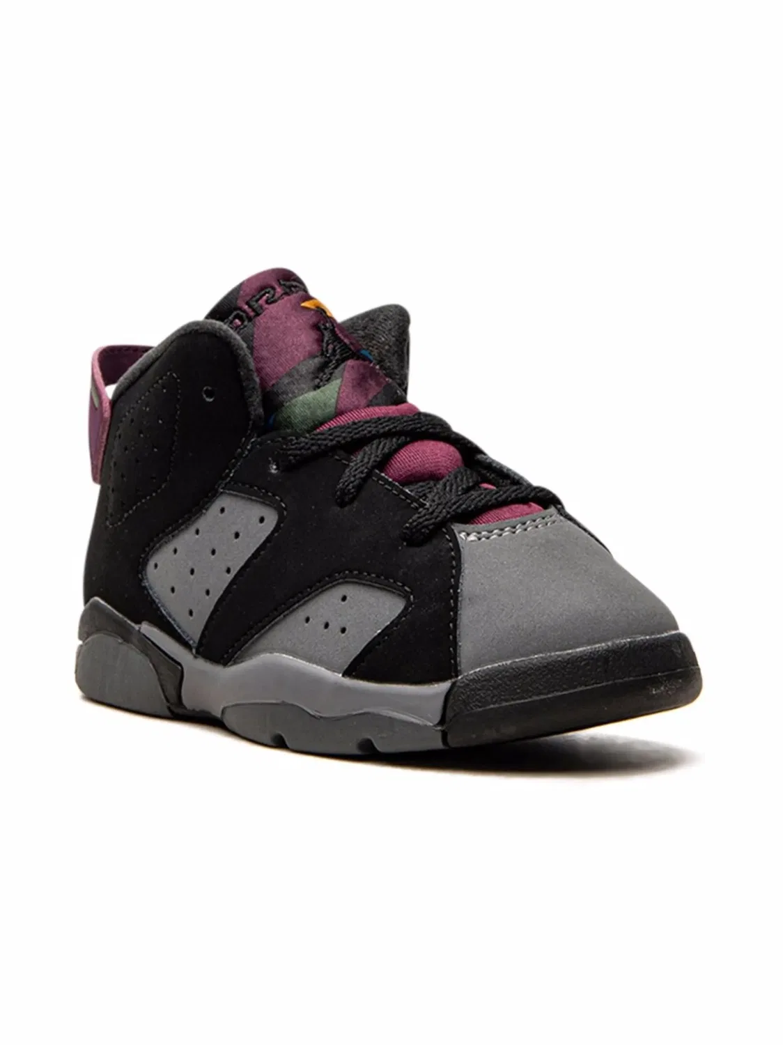 Кроссовки Retro 6 "Bordeaux" Jordan, черный/темно-серый