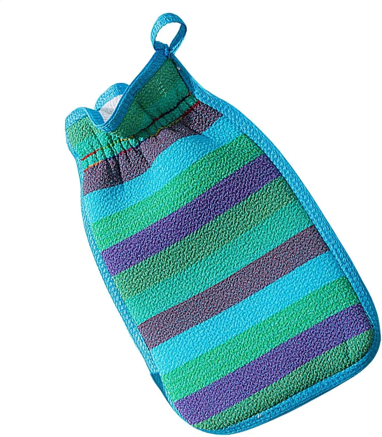 Мочалка-рукавица для душа, Brand Generic, 24x14x0.5 см, Blue