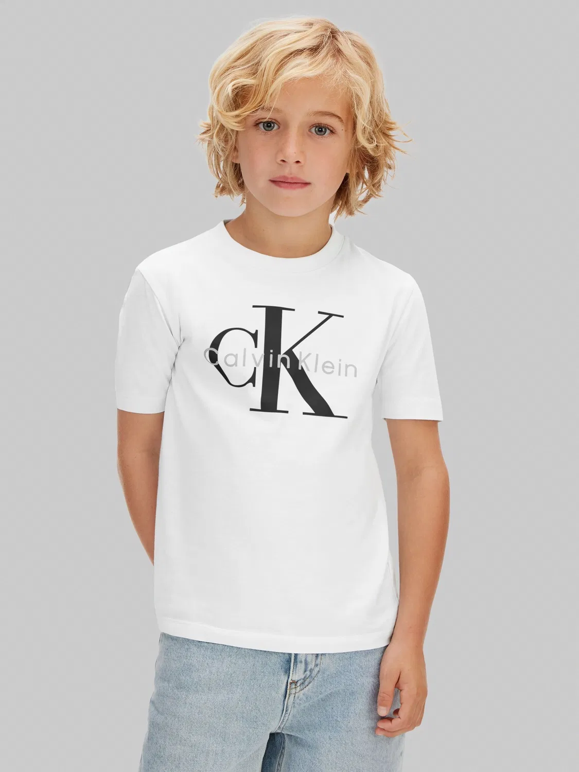 Футболка с коротким рукавом Calvin Klein, белый
