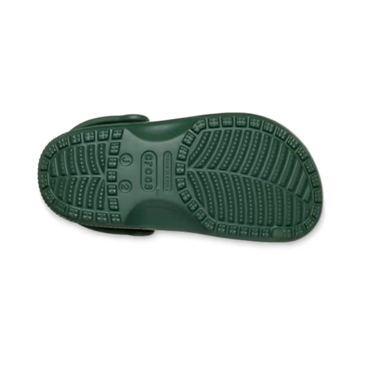 Сабо Classic Clog Crocs, Dunkelgrün — фото 3