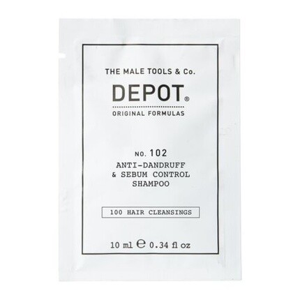 

№ 102 Шампунь против перхоти и контроля за себореей 10 мл Depot
