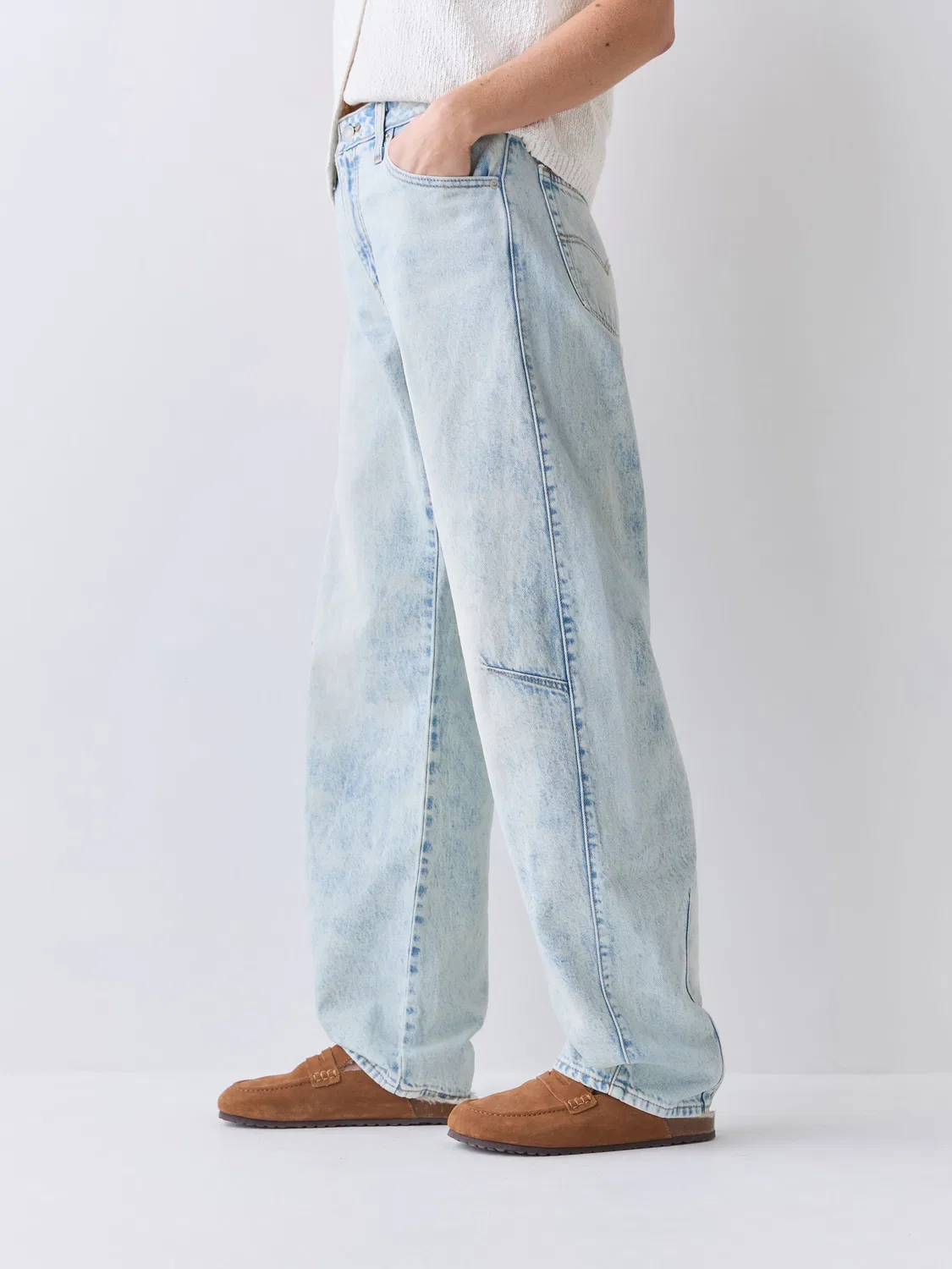 Джинсы Baggy Dad Barrel Levi's, Cielito Lindo Acid Blue — фото 3